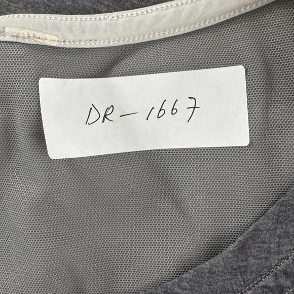 Lululemon &go Endeavor Dress Size 10 Heathered Texture Printed Grey DR-1667 - Picture 2 of 9